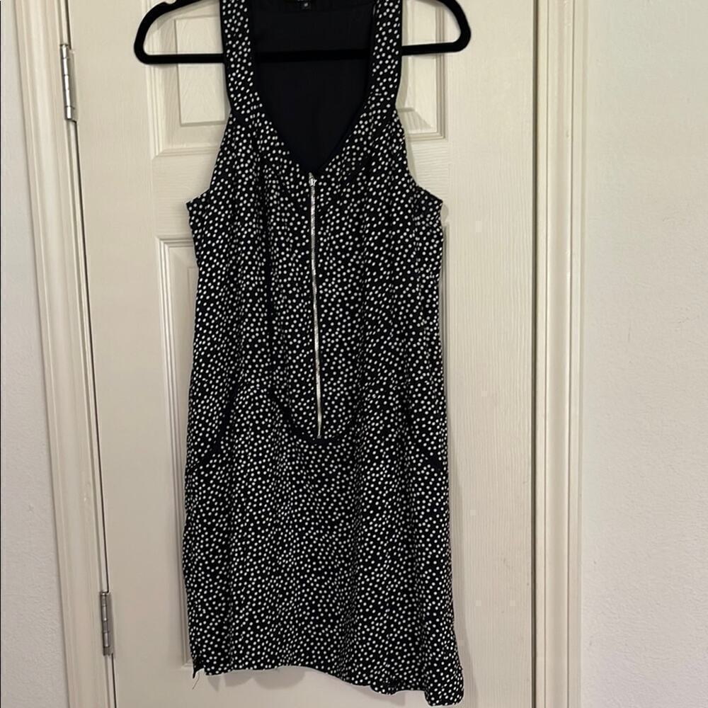 Black and White Polka Dot Dress